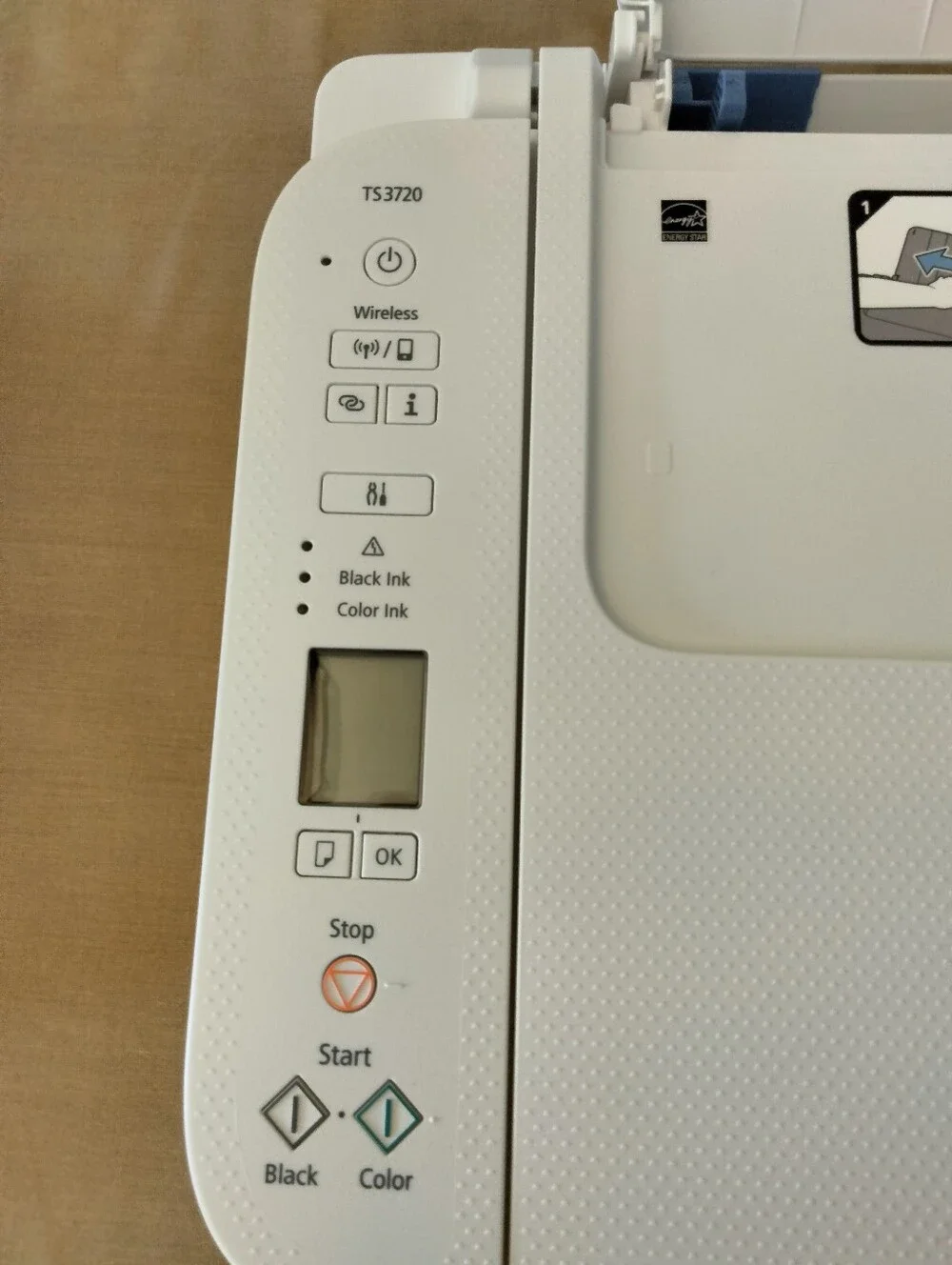 New Canon PIXMA TS3720 White All-in-One Wireless Printer